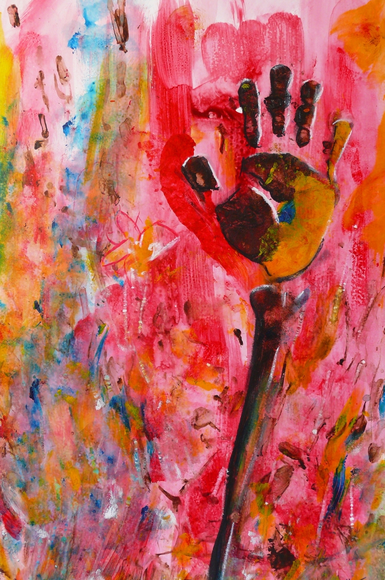 FeuerHand - Bild von Nina Aristea Kiehl